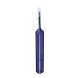 ASHATA Glasfaser One-Click Reinigungsstift,Tragbar 1.25 mm LC/MU Steckverbinder Fiber Optic Cleaner,Glasfaser One Click Reiniger Reinigungsstift Cleaning Pen für LC/MU Anschluss B