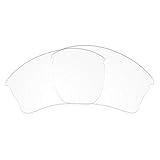 REVANT Ersatzgläser Kompatibel mit Oakley Half Jacket XLJ, Nichtpolarisiert, Kristallk