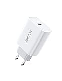 UGREEN 30W USB C Ladegerät, USB C Netzteil PD 3.0, USB-C Ladestecker, Ladeadapter kompatibel mit iPad Pro M1 2020/2018, iPad Air, iPhone 13, 13 Pro, 13 Pro Max, AirPods, Swtich, Galaxy S21, S20 usw