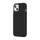 Incipio Stashback Hülle kompatibel mit Apple iPhone 13 [Kreditkarten/Geldschein-Fach I 4,2m sturzfest I antimikrobielle Behandlung I Schlankes Case] schw