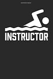 Schwimmlehrer Notizbuch: 100 Seiten | Kariert | Schwimm Schwimmtrainer Schwimmer Schwimmlehrer Schwimmkurs Schwimmlehrerin Schwimmschule Schw