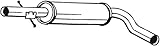 Bosal 105-109 Mittelschalldämp