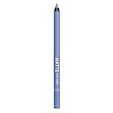 GOSH Matte Eyeliner in strahlendem Hellblau I cremig weiche Textur für einfaches Auftragen | hohe Deckkraft, ideal für Smokey Eyes | perfekt zu Maskara | vegan & parfümfrei | 006 Ocean M