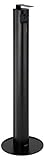 Keuco Desinfektionsmittelspender, schwarz/schwarz, nachfüllbar ca. 750ml Standmodell inkl. Pumpe & Kunststoff-E