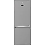 Beko RCNE560E60ZXPN Kühl-Gefrierkombination - 70er Breite, Silber, Energieeffizienzklasse D