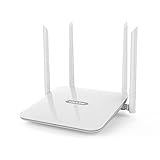 WAVLINK AC1200 Dual-Band WLAN Router, WiFi Router für den Betrieb an einem Modem am Kabel-/DSL-/Glasfaser-Anschluss(WLAN Access Point/Repeater Modus,WPS, Gigabit-WAN-Port)