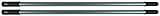 Novaliv Teleskopstiel 72 – 125 cm 2 TLG Universalstiel Stab Ersatzstiel Besenstiel mit Gewinde Ersatzteil Stiel Ersatz Teleskopstange Teleskop (2, Silber)