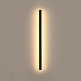 wdpinpan LED-Nachtlese-Wandleuchten, warmes Licht/weißes Licht an der Wand befestigte Deko-Lampe, postmodernes Design, wasserdichte Wandfluterlampe, für Innenbeleuchtung Schlafzimmer-Villa-L