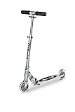 Micro Mobility Scooter Sprite LED Silver matt, Silber, Aluminium, Altersgruppe: 5+, Belastbarkeit: 100 kg, SA0216, 64 x 11 x 22