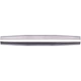 Yivibe Nudelholz, Teigrolle Mehlrolle Backen Nudelholz Mehrzweck-Edelstahl für Knödel Teig zum Backen für Pizzakruste für Brot für Kekse(23cm Tapered Sanding)