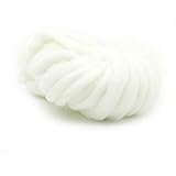 SXCXBH Chunky Yarn Super grobes Garn Spezielles Rohkuppel Manuelle DIY gewebt Schal Wire Hutdecke Tapisserie (Color : Bleach)