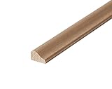 Euro Urban Profilleiste Holz Leiste Profilleiste Holzleiste Sockelleiste Massivholz Deko Deckleiste Fussleiste L5005