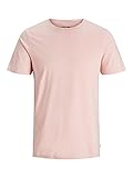 JACK & JONES Herren T-Shirts jorLinus rosa S