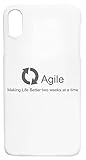 Agile Making Life Better Handyhülle für iPhone XS Max Harte Schale Phone C