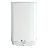 Vaillant 10016658 eloSTOR VEH 80/7 pro Elektro-Zweikreis-Warmwasserspeicher, 400 V, Weiß
