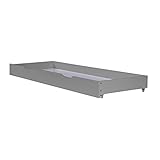 Homestyle4u 2040, Bettkasten Holz Aufbewahrung mit Rollen, Bett Schublade Bettauszug G