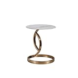 Beistelltisch Side Table Simple Modern Modern Wohnung Wohnzimmer Sofa Ecktisch Runde Kleine Couchtisch Couchtisch Nachttisch (Size : Medium)