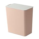 Mülleimer Der neue Mini-Mindestfarb-Desktop-Mülleimer kann nicht klassifiziert werden Mülleimer Kitchen Storage-Bin-Mülleimer-Speicher-Speicher-Speicherplatz Müll Abfallbins. ( Color : Pink )