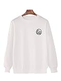XDJSD Herren Pullover Herren Große Größe Pullover Rundhals Sweatshirt Herren Lässig Rundhals Langarm L