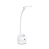 SFFZY LED Multifunktions-Fan Kinderlern Lampe Augenschutz Lampe Büroarbeit Lesung mit USB Jack 360 ° R