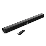 Soundbar für TV Geräte, SAKOBS 120dB 80W Soundbox mit 4 Integrierten Subwoofern,Stereo-Surround-Soundsystem für Heimkino Musikstreaming, Lautsprecher Bluetooth 5.0, DSP, RCA, Opt, 94cm (80W 6601P B)