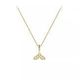 Halskettenanhänger Klassische Schönheit Fischschwanz Anhänger Schlüsselbeinkette Süd Damen Exquisite Schmuck Mode Sling Kurze Halskette Freundschaftskette EIN Geburtstagsgeschenk für ihn (sie)
