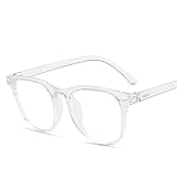 Lesebrille Übergroße optische Lesebrille Augenbrillen Frauen Computergläser Blau Licht Blockierung PC-Rahmen Gaming Brillen (Color : White, Size : +100)