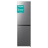 Hisense RB327N4AD2 Kühl-Gefrierkombination/ NoFrostPlus/ Multiflow 360°/ HolidayMode/ FreshZone/ 182,4 cm/ Kühlteil 171 l/ Gefrierteil 85 l/ 41 dB/ 287 kWh/ Jahr/ Edelstahl-Look