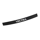 QINMH Auto Carbon Fiber Heck Stoßstange Aufkleber, Für Opel Opc Insignia Corsa D B E Mokka Vectra Rear Bumper Einstiegsleisten Kick Plate Pedale Schutz Sticker, Car Styling Zubehö