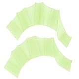 OKESYO Schwimmhandschuh,Silikon Schwimmhäute für die Finger,Aquatic Handschuhe,Wassersport Handflossen,Größen für Männer Frauen Erwachsene Kinder(2PCS)
