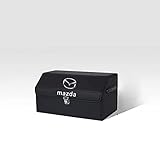 Auto Kofferraum Box Kofferraum-Organizer füR Mazda Cx-5, Mit Deckel Premium Kofferraumtasche Faltbar Wasserdicht Kratzfest Kompressions Extra Stab