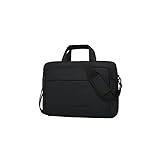 Huposdxjdnb Laptop Tasche Oxford Tuch Computertasche Multicolor Umhängetasche Tragbare Laptoptasche Männer und Frauen Business Aktentasche (Color : Black)