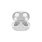 gaodehaoo Bluetooth 5.0 kabellose Kopfhörer, tragbar, Macaron, farblich passende Ohrhörer, Farbe: Weiß