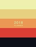 2018 Planner: Hex Color Code Weekly Monthly Planner Desert Sunset with To Do Lists (Gifts for Designers, Band 5)