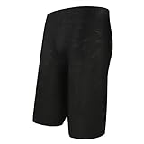 wsxcfyjh Badehose Boardshorts Schwimmhose Herren Lange Rennhose Badehose Sportshorts Klassische Bademode Beachwear Slips-Black2_2XL