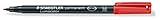 Staedtler 317-2 Lumocolor Universalstift M-Spitze, 1.0 mm, 10 Stück,