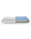 EMMA One Federkern® Matratze 200x200cm | Premium Ergonomie Mit Dynamischem Matratzenkern | Qualitäts-Material & 10 Jahre Garantie | 100 Nächte T