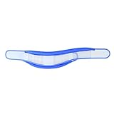 Halskrause, Nackenstütze Knochenpflege für Männer zur Linderung von Nackenschmerzen zur Linderung von Steifheit für Frauen(Blau, m)