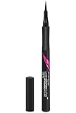 Maybelline New York Eyeliner, Hyper Precise Allday Liner, Wisch- und wasserfest, Nr. 700 Black