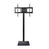 FYRGHZ Home Ausrüstung TV-Ständer Mobiler Bodenständer Monitoraufhänger Display Free Punch Versteckter Einkaufswagen Harmonious H
