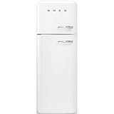 Smeg FAB30LWH3 Kühl-Gefrierkombination, freistehend, Weiß, 294 l, A+++, SN-T, 4 kg/24h, A+++, Neuzone, Weiß