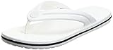 Crocs Damen Crocband Flip Women Europe Zehentrenner, White, 39/40 EU