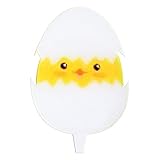 Kewya Ostereier Ostereier Beleuchtung Eier Licht Dekoration Hofschilder für Ostern Bunte Eier Party Zubehör Ostern Requisiten 20 cm x 25 cm, weiß, Einheitsgröß