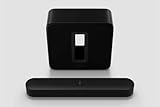 Sonos Beam (Gen 2) (Black, 3.1 Set (Beam+Sub))