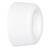 WAGNER Wandtürstopper VULKANO MINI 4tlg. Set - Durchmesser Ø 18 x 10 mm, Puffer aus hochwertigem Vollgummi, weiß, zum Schrauben - 15501104