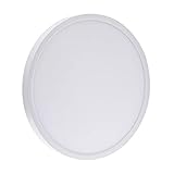 HUIYI Led Einbaustrahler Led Spot Für 10-25 Quadratmeter Raum, 18W 1800 Lm Deckeneinbauleuchte Flach Warmes Licht Einbauleuchten Led Einbautiefe 24mm Mini Slim Decken Spot Für Badezimmer W