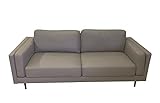 ADHW Lounge Sessel Sofa Couch 2-Sitzer Polstergarnitur Polstercouch Loungesofa hellg
