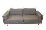 ADHW Lounge Sessel Sofa Couch 2-Sitzer Polstergarnitur Polstercouch Loungesofa hellg