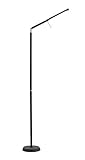Trio Leuchten Filigran 420490132 LED Stehleuchte, Metall, 6 Watt, Schwarz M