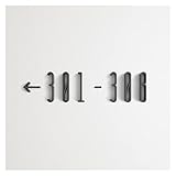 LCMSY Hausnummer Schild 100mm 3.93inches Acrylhaus Wohnung Zahlen Selbstklebende Nummernzeichen an der Tür Home Hotel Büro Flat Number-Platten 349 (Color : Number5, Size : 10cm)